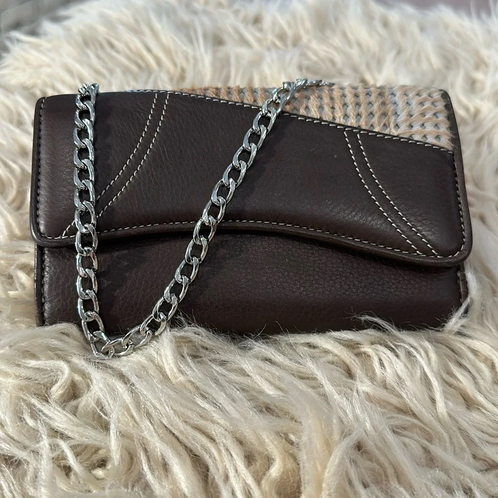 Christian Dior Leather Pony-hair Wallet